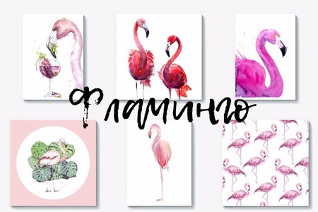 Подушки, постеры, чехлы с фламинго: 30 вариантов от PinkBus