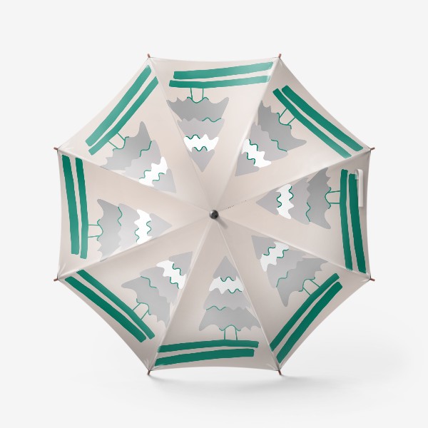 Зонт «Елка на пригорке»