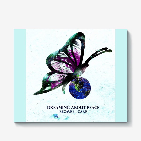 Холст «Dreams Butterfly/Мир»