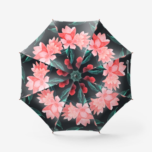 Зонт «Акварельные цветы»