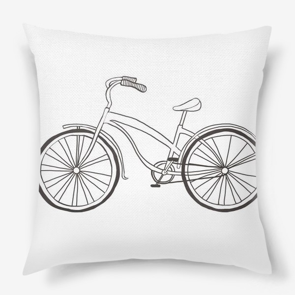 Подушка «Велосипед.»