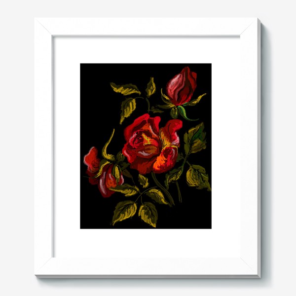 Картина «Розы в темноте»