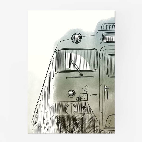 Постер «Поезд»