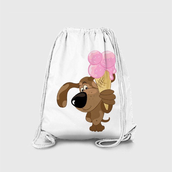 Рюкзак «Собака с мороженым»