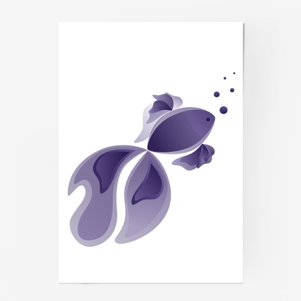 Постер «Lavender Fish»