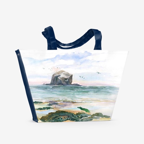 Пляжная сумка « Птичья Скала. Норд Бервик»