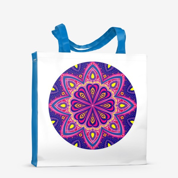 Сумка-шоппер «Фиолетовая мандала»