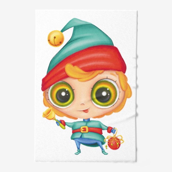 Полотенце «Cute Christmas Elf»