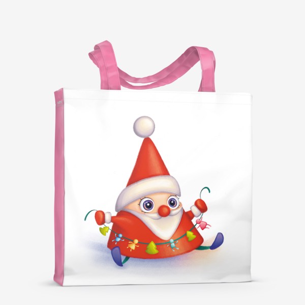 Сумка-шоппер «Cute Santa»