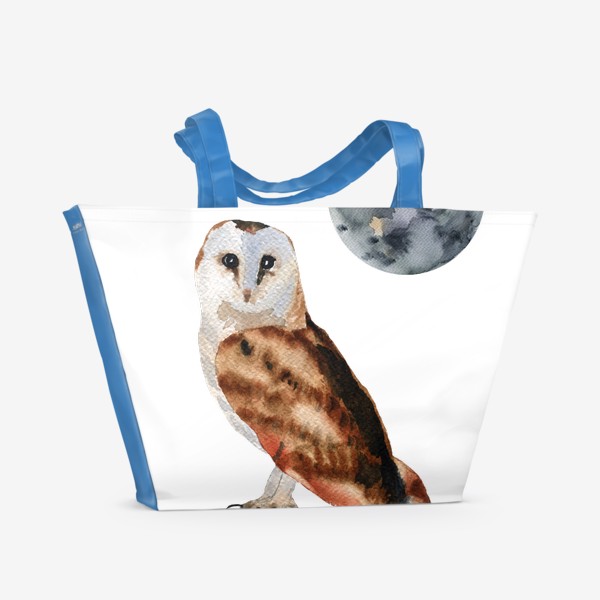 Пляжная сумка «умная сова»