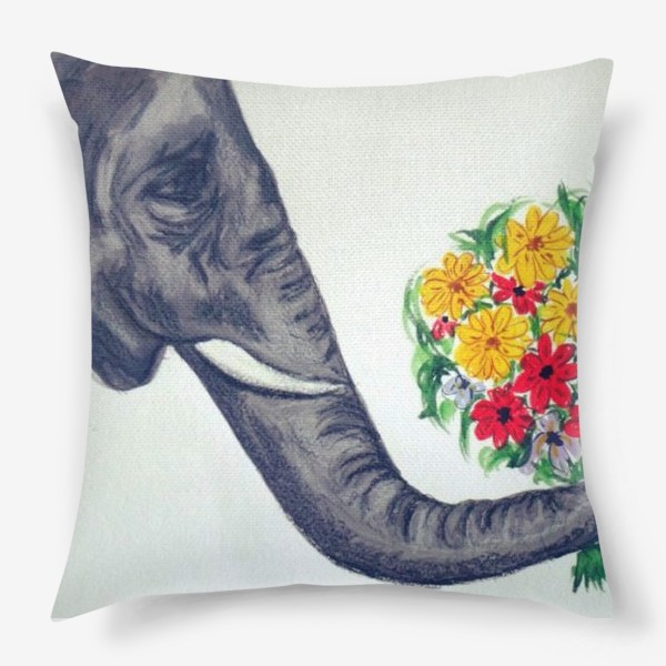 Подушка «С любовью, Слон»