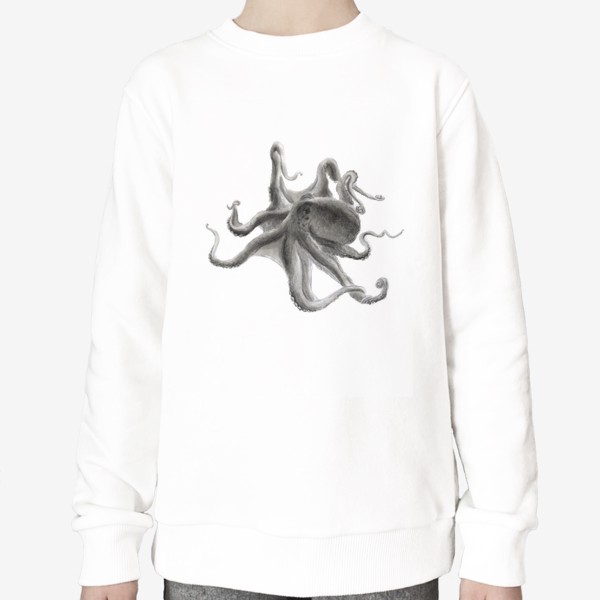Свитшот «морской осьминог сережа»