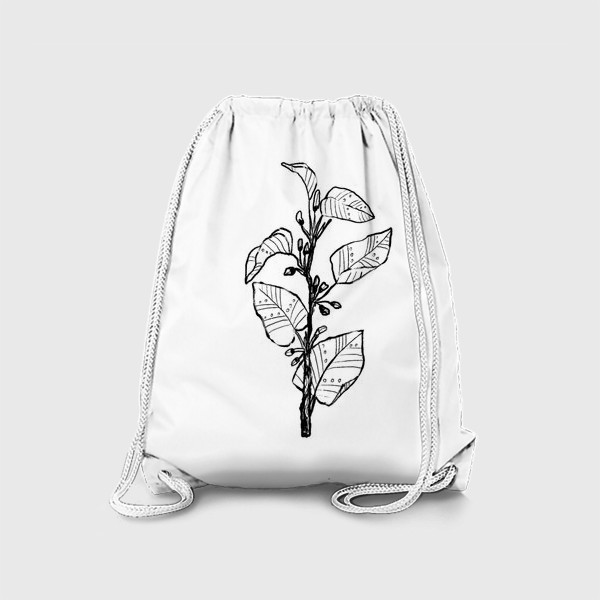 Рюкзак «Ботаника, цветы, травы»