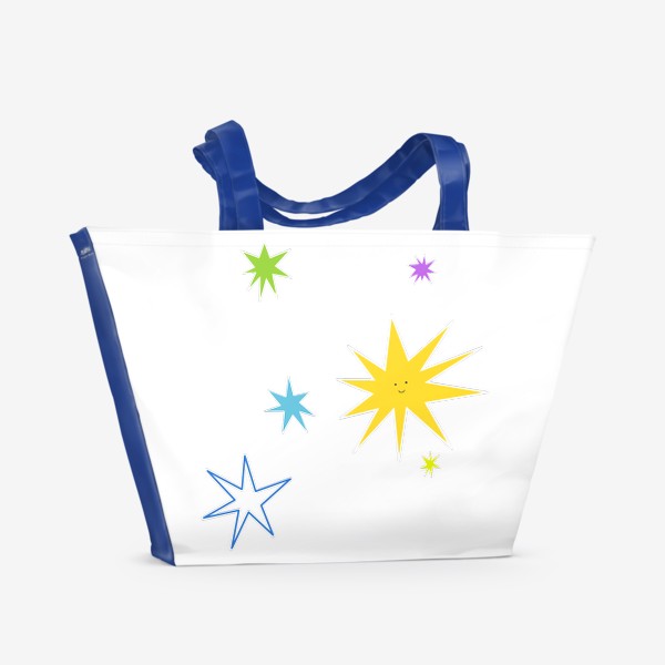 Пляжная сумка «Звезды улыбаются тебе»