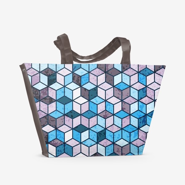 Пляжная сумка «Геометрический фон»