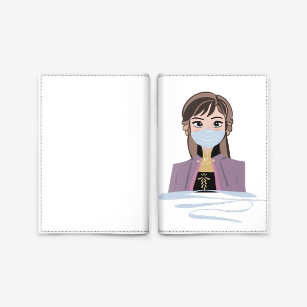 Обложка для паспорта «Анна. Карантин»