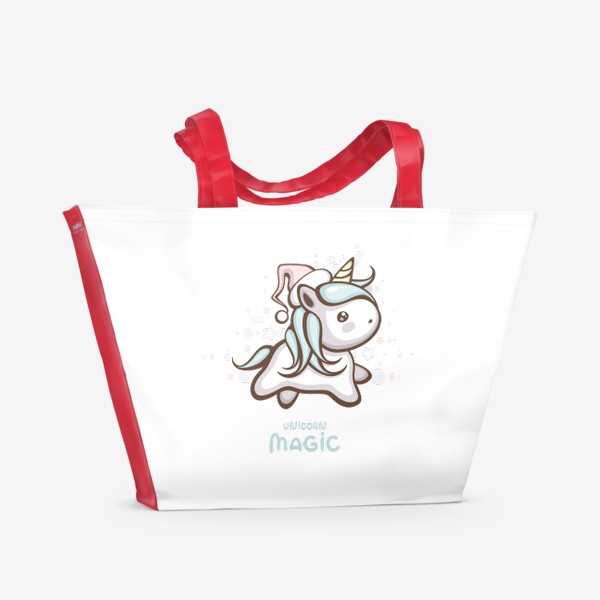 Пляжная сумка «Cute Unicorn»
