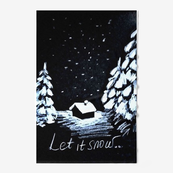 Полотенце «let it snow»