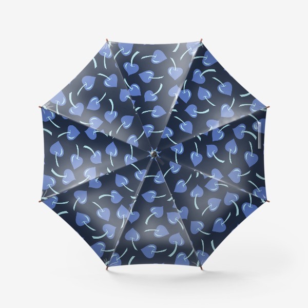 Зонт «Вишенки-сердечки»