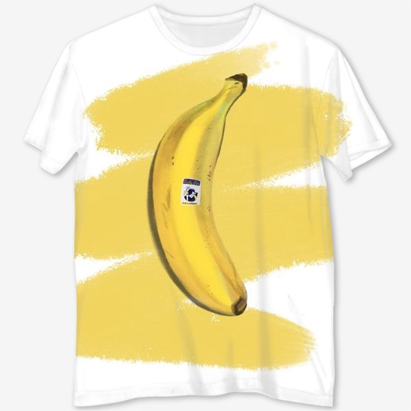 Футболка с полной запечаткой «Банан»