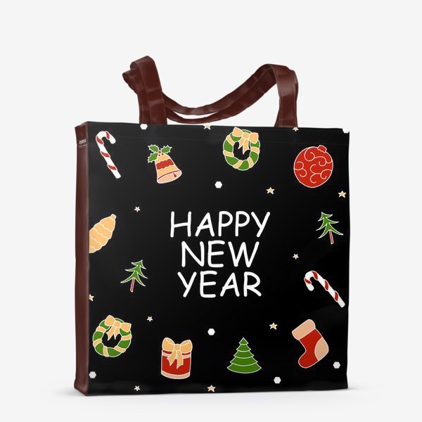 Сумка-шоппер «Счастливого нового года»