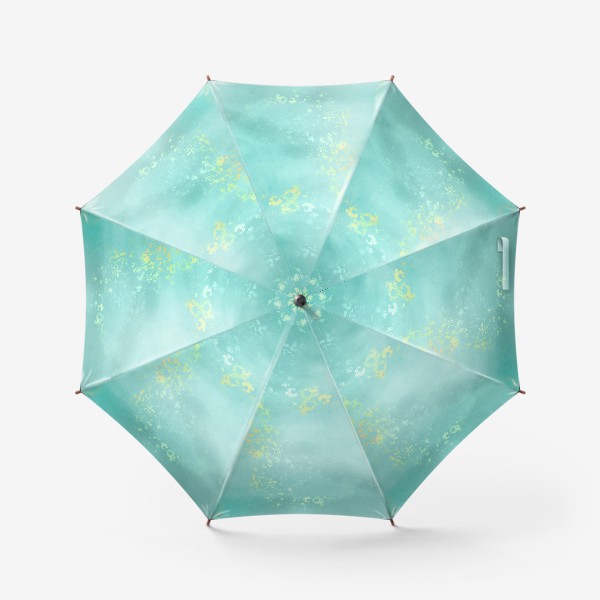 Зонт «Голубая абстракция»