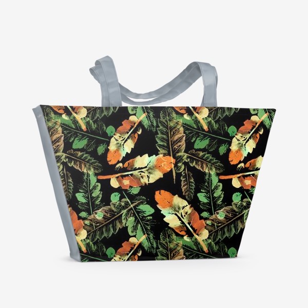Пляжная сумка «Листья»