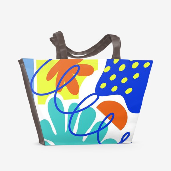 Пляжная сумка «Абстрактная композиция 1»