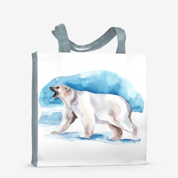 Сумка-шоппер «Белый медведь»