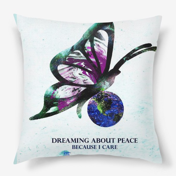 Подушка «Dreams Butterfly/Мир»
