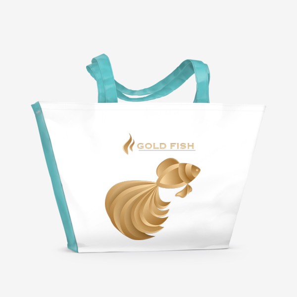 Пляжная сумка «Gold Fish»