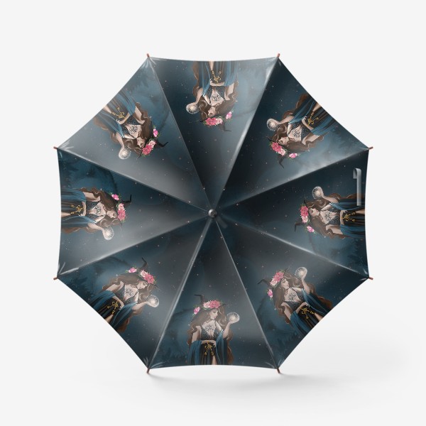 Зонт «Ведьма, магия, магический шар»