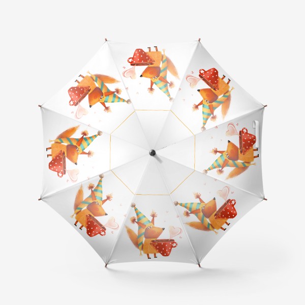 Зонт «Счастливая белка»