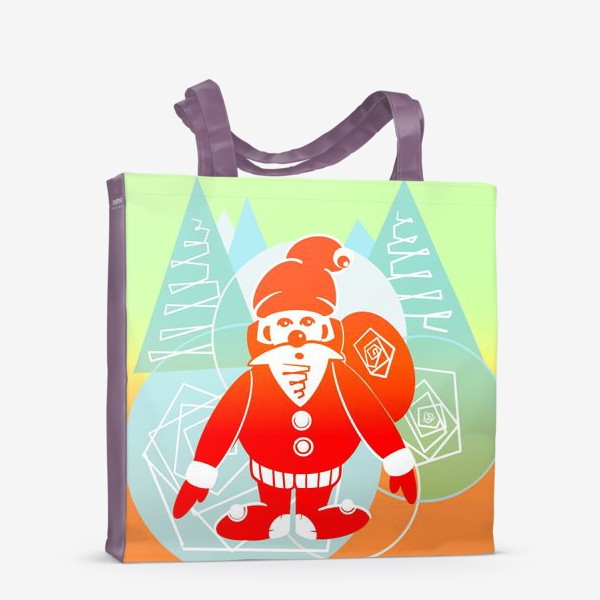 Сумка-шоппер «Новый Дедушка Мороз. Новогоднее волшебство. Подарки.»