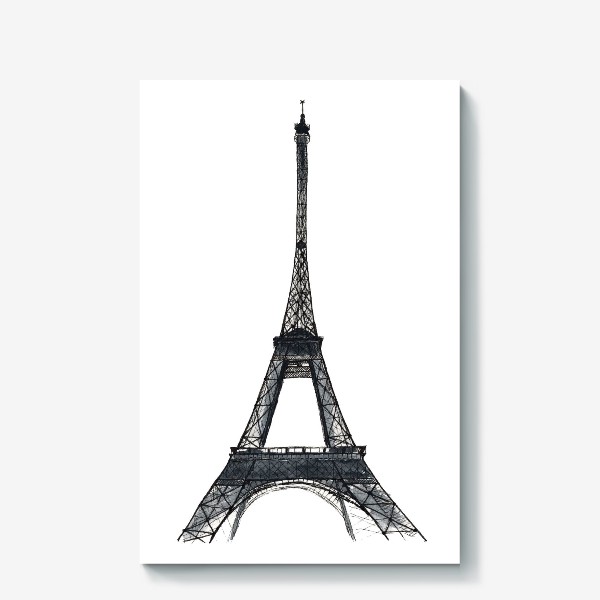 Холст «Sketch Eiffel Tower»