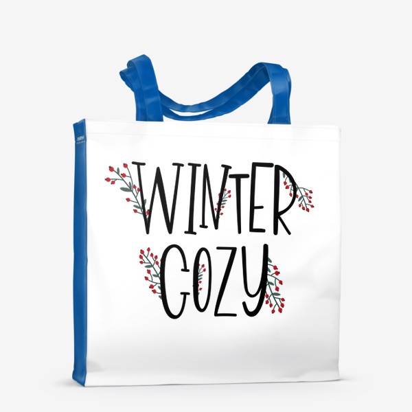 Сумка-шоппер «Надпись "Winter Cozy"»