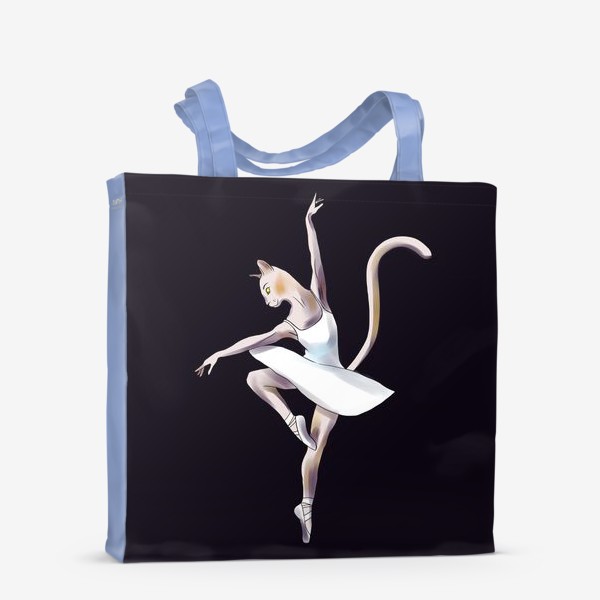 Сумка-шоппер «Кошка балерина»