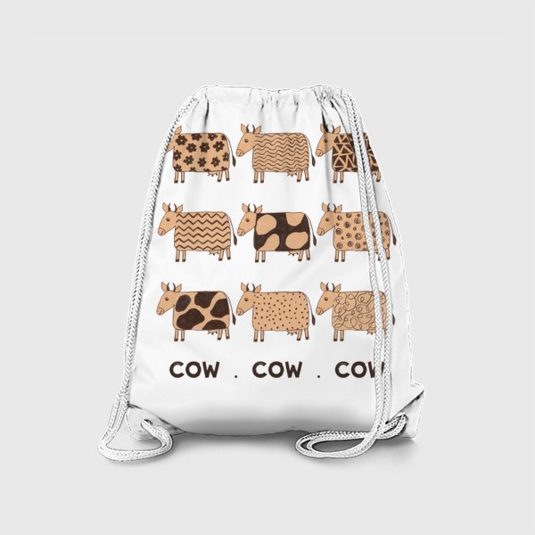 Рюкзак «2021-й год коровы (COW COW COW)»
