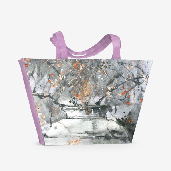 Пляжная сумка «Философия сухоцветов»