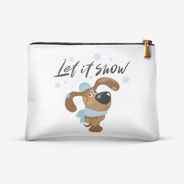 Косметичка «Let it snow»