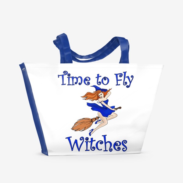 Пляжная сумка «Ведьма. Хэллоуин. Магия. Волшебство»