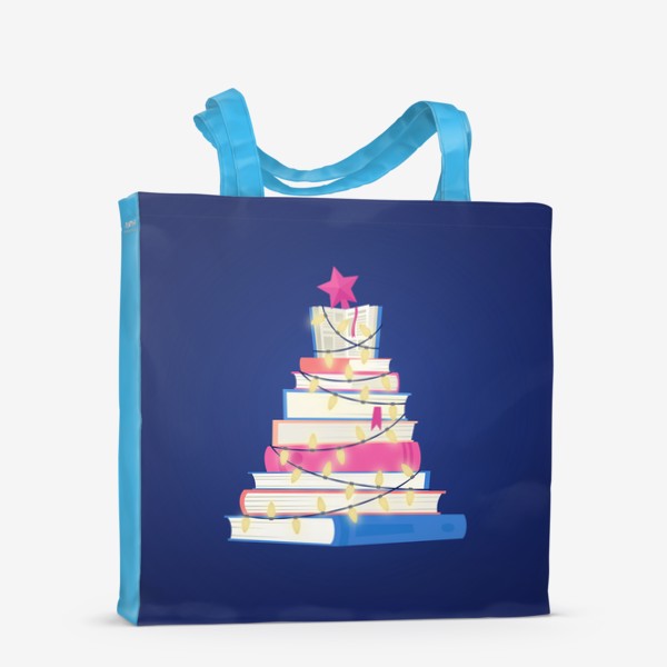 Сумка-шоппер «Christmas book tree»