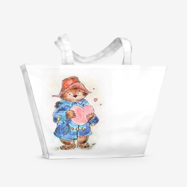 Пляжная сумка «Мишка Паддингтон»