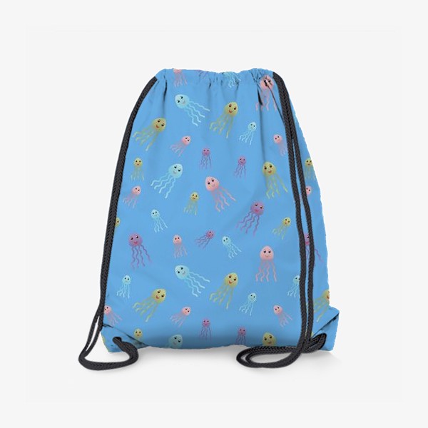 Рюкзак «Медузы на голубом фоне»