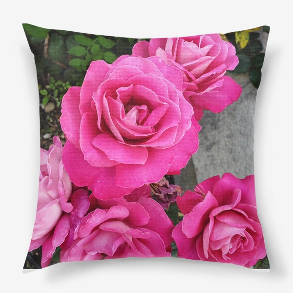 Подушка «Pink Rose Perfection»