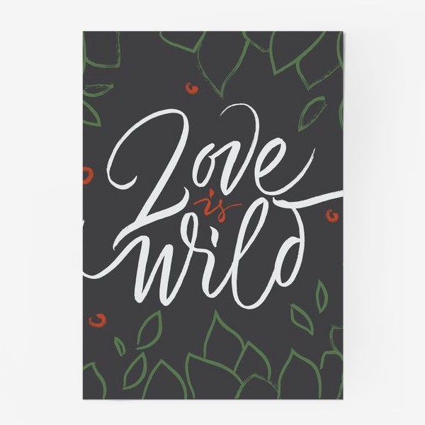 Постер «Love is wild. Любовь не приручить»
