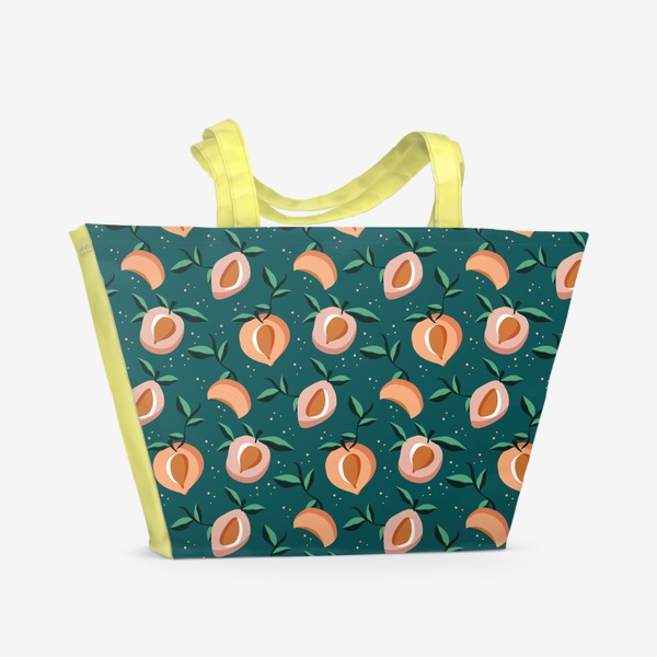 Пляжная сумка «Персиковое настроение»