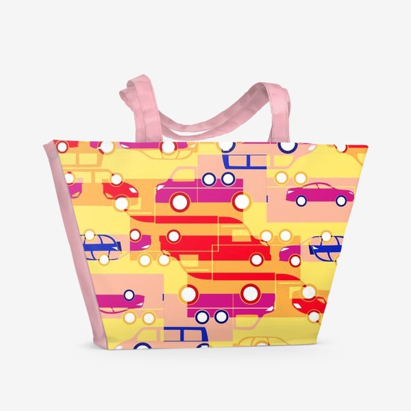 Пляжная сумка «cars»