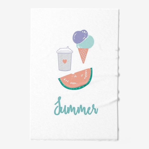 Полотенце «Summer food»