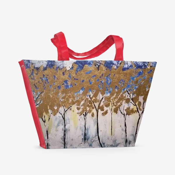 Пляжная сумка «Золотой лес»